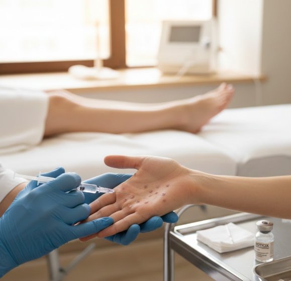 Hand & Foot Sweating Botox