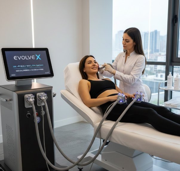 Evolve X (EMS + RF – muscle strengthening & skin tightening)