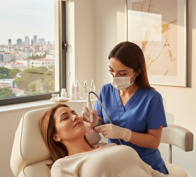 Endolift ile Etiler’de Çene ve Boyun Hattı Yenileme