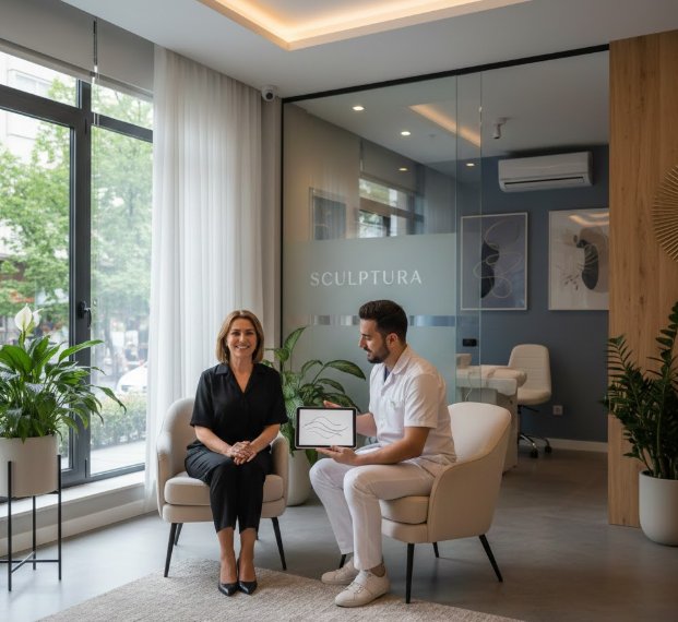 Etiler’de Sculptura ile Yanak Sarkmalarına Karşı Akıllı Toparlama