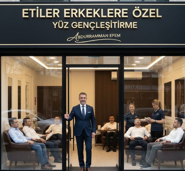 👔 Etiler Erkeklere Özel Yüz Gençleştirme | Abdurrahman Efem