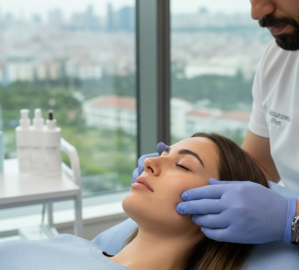 Etiler ve Levent’te Abdurrahman Efem ile Çene Hattı ve Yüz Kontürü Şekillendirme