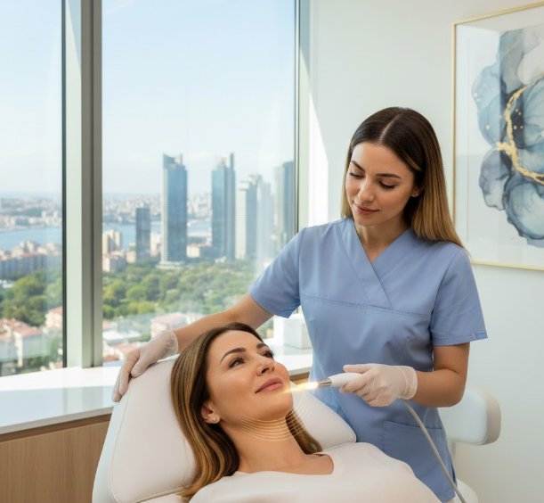 Levent’te Endolift ile Yüz Altında Derin Sıkılaşma Etkisi