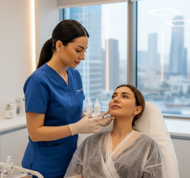 Levent’te Radiesse ile Çene Hattı Belirginleştirme 💉✨