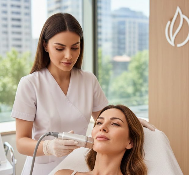 Levent’te Ultherapy ile Yüz Hatlarını Yukarı Taşıyan Doğal Güç