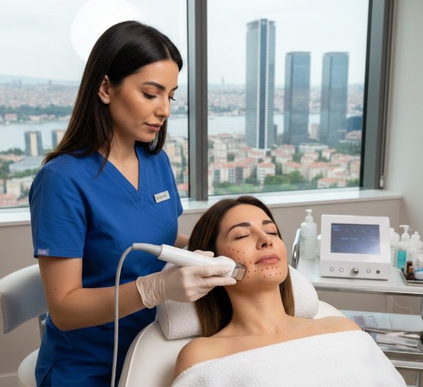 Morpheus8 ile Levent’te Çene ve Boyun Kontur İyileştirme