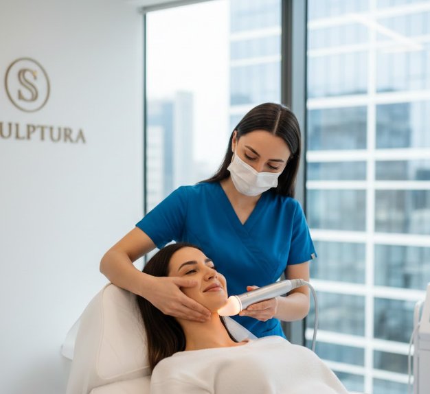 Sculptura ile Levent’te Yanak ve Gıdı Bölgesi Sıkılaştırma