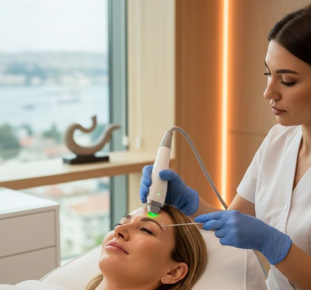 Ultherapy ile Etiler’de Göz Altı ve Elmacık Kemiklerini Canlandırma